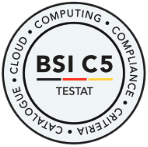 BSI C5:2020 Typ 2 zertifiziertes Hosting